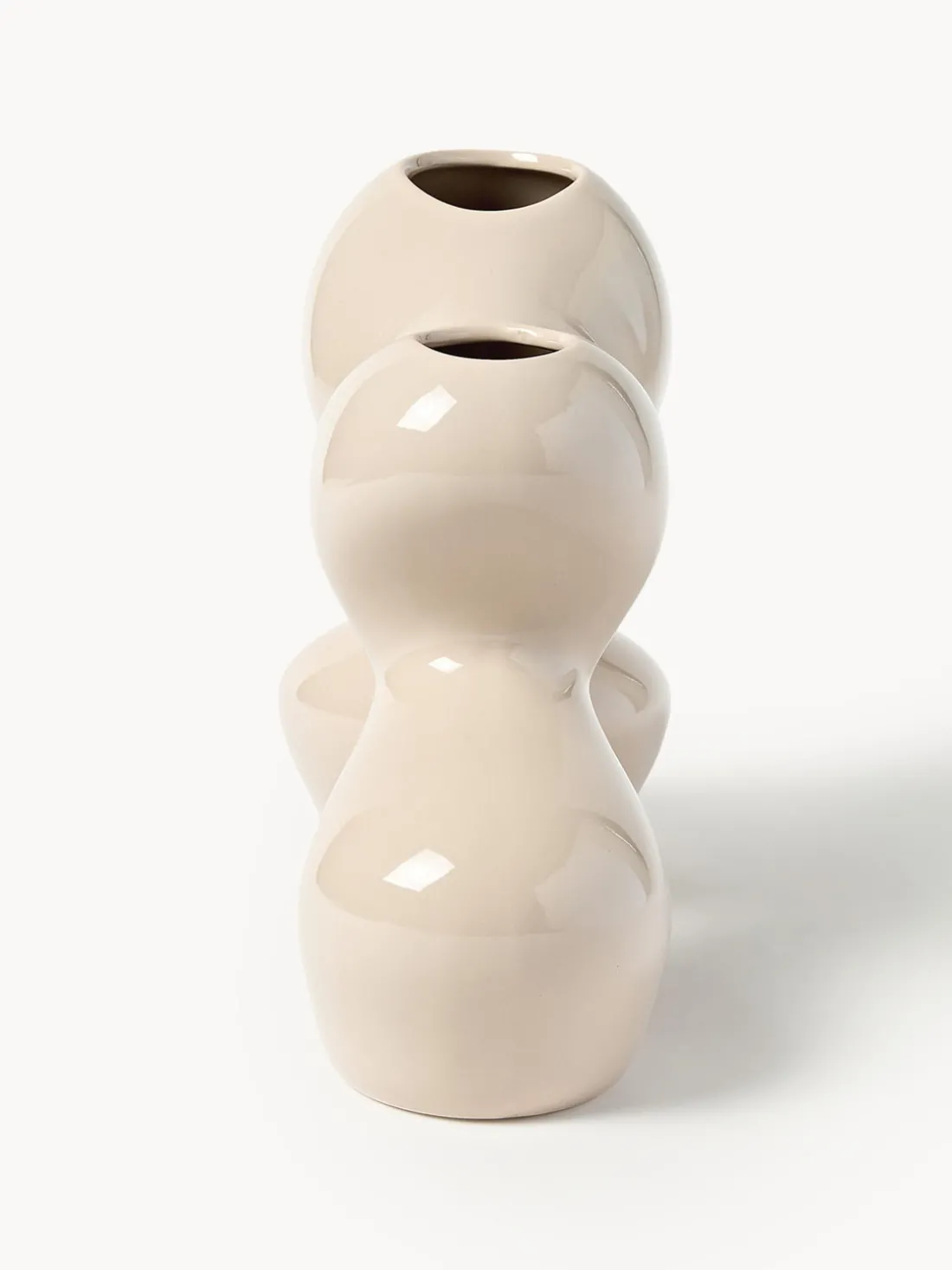 Jarrón de gres Madhuri, 25 cm