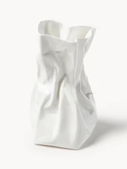 Jarrón de porcelana de diseño Adelaide, 14 cm