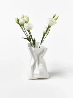 Jarrón de porcelana de diseño Adelaide, 14 cm