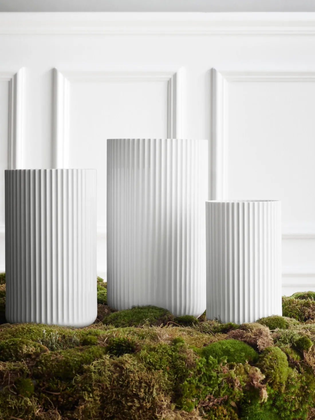 Jarrón de porcelana Lyngby, 21 cm