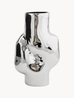 Jarrón de vidrio artesanal Gleam, 32 cm