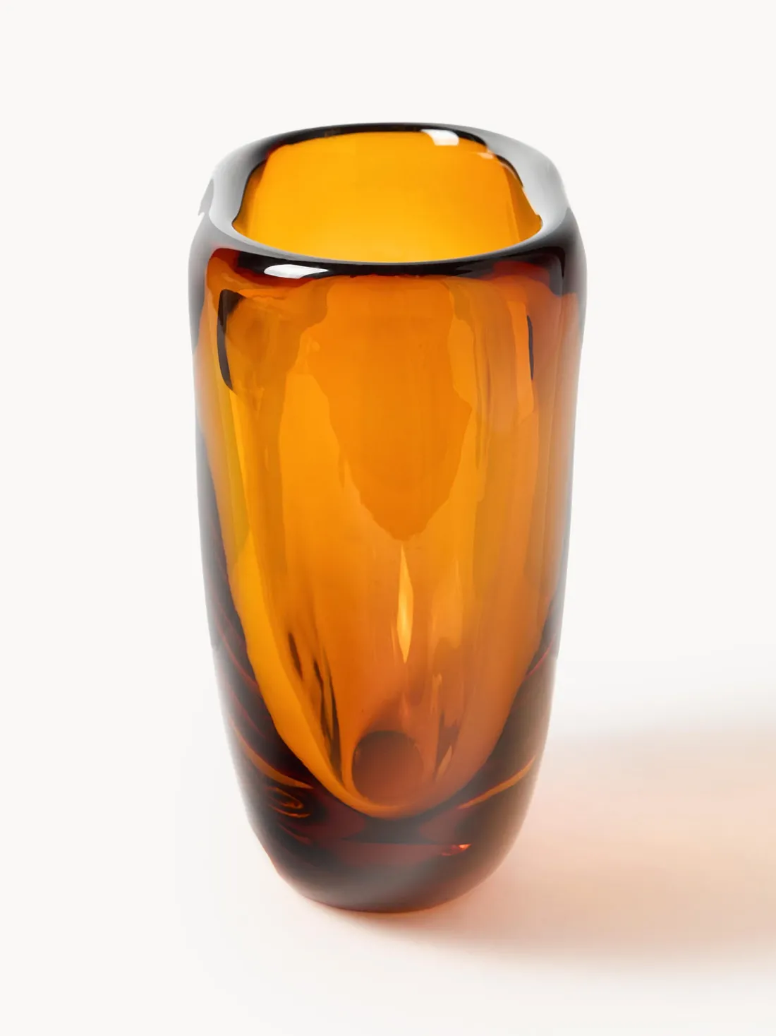 Jarrón de vidrio Aurum, 20 cm