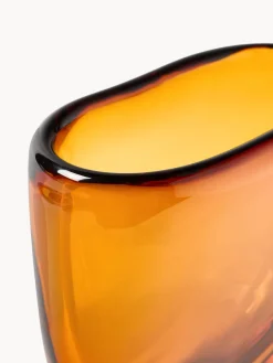 Jarrón de vidrio Aurum, 20 cm