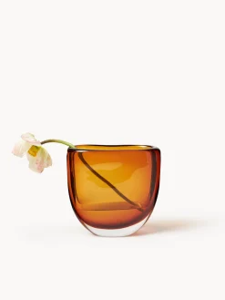 Jarrón de vidrio Aurum, 20 cm