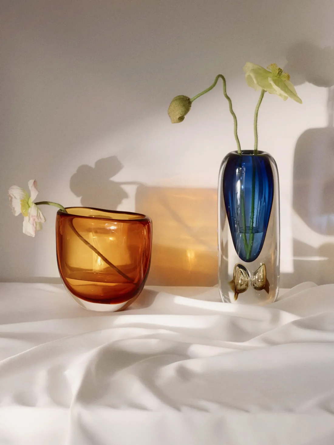 Jarrón de vidrio Aurum, 20 cm