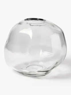 Jarrón de vidrio Pebble, Ø 28 cm