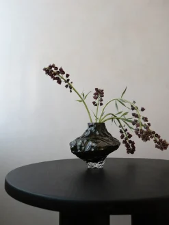 Jarrón de vidrio soplado Canyon, 23 cm