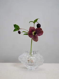 Jarrón de vidrio soplado Canyon, 8 cm