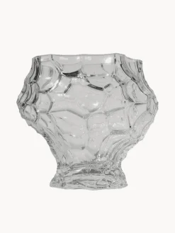 Jarrón de vidrio soplado Canyon, 18 cm