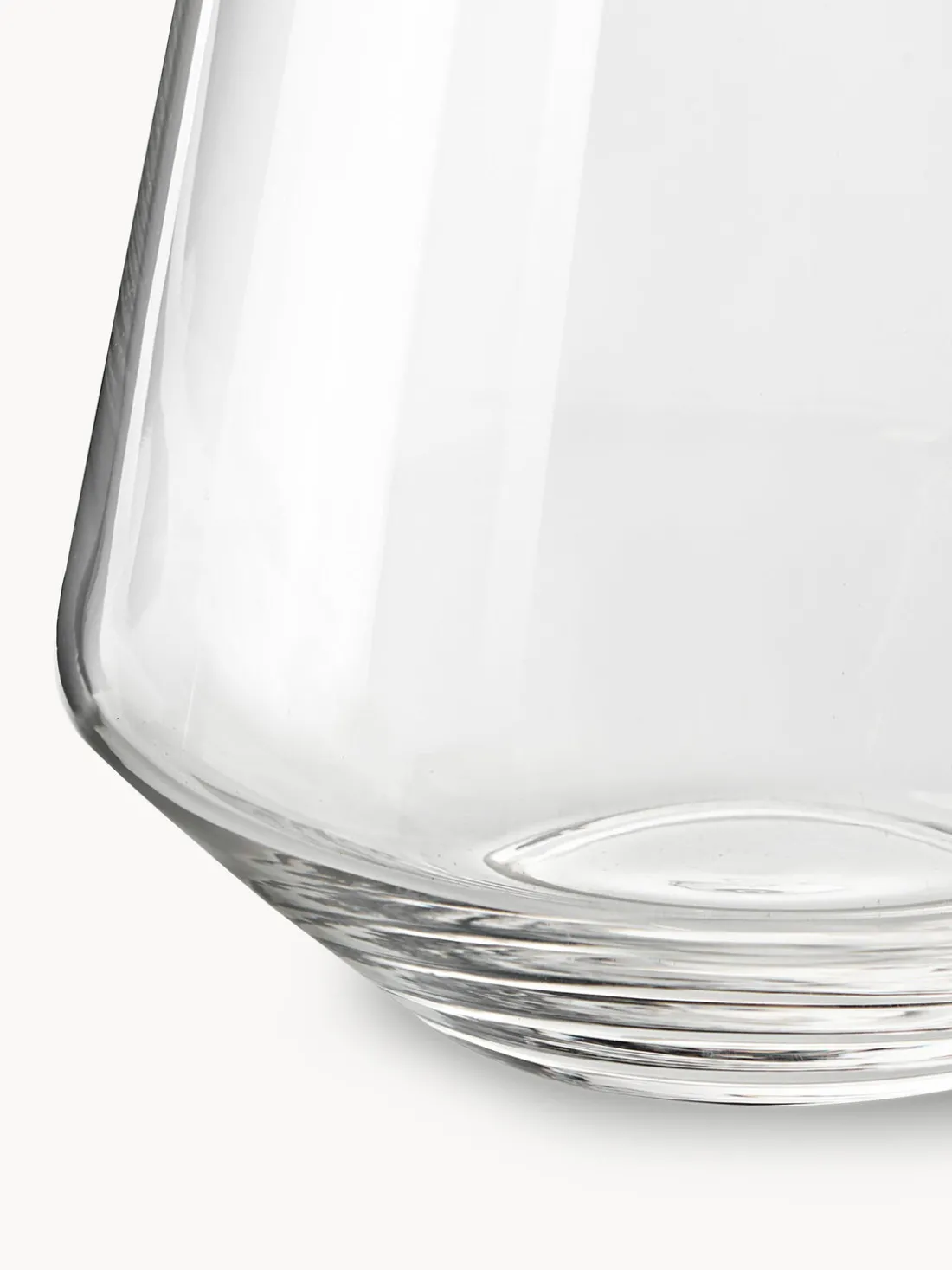 Jarrón de vidrio soplado Joyce, 21 cm