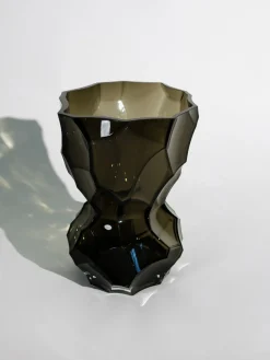 Jarrón de vidrio soplado Reflection, 30 cm