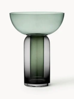 Jarrón de vidrio soplado Torus, 33 cm