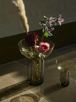 Jarrón de vidrio soplado Torus, 33 cm