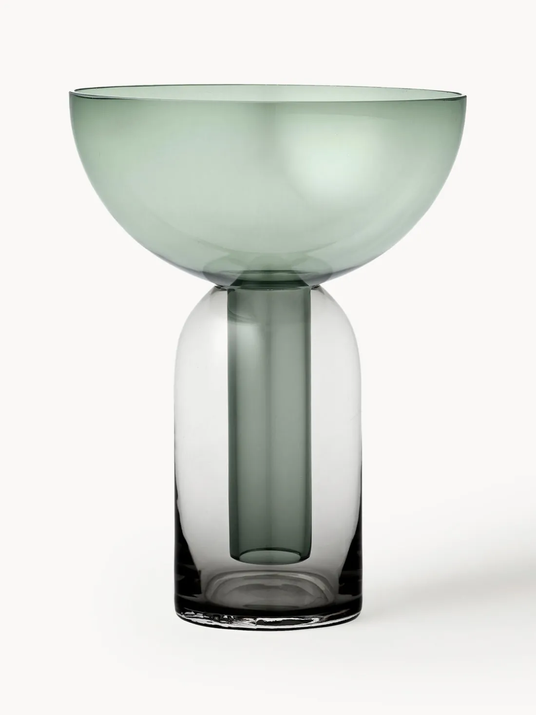 Jarrón de vidrio soplado Torus, 20 cm