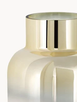 Jarrón de vidrio soplado Uma, 35 cm