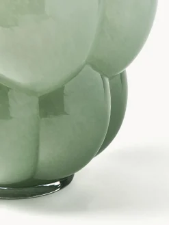 Jarrón de vidrio soplado Uva, 35 cm