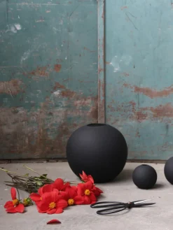 Jarrón esfera artesanal Ball, 10 cm