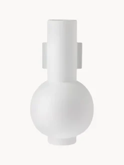 Jarrón grande de cerámica de diseño Mask, Al 43 cm