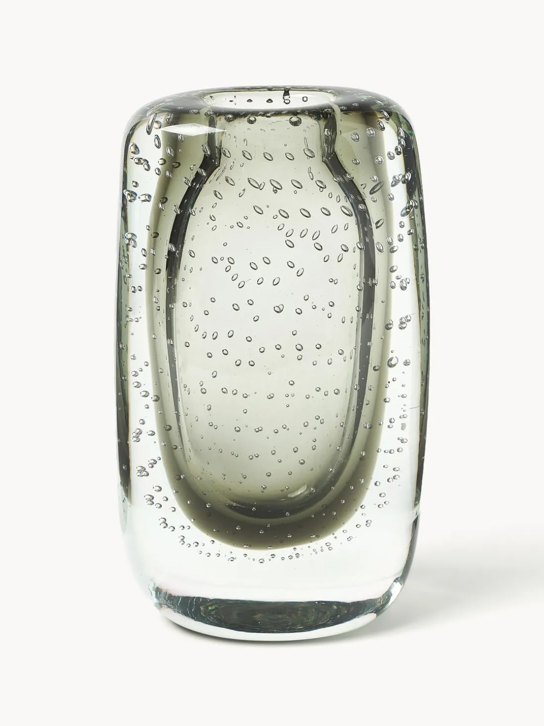 Jarrón soplado Amara, 20 cm