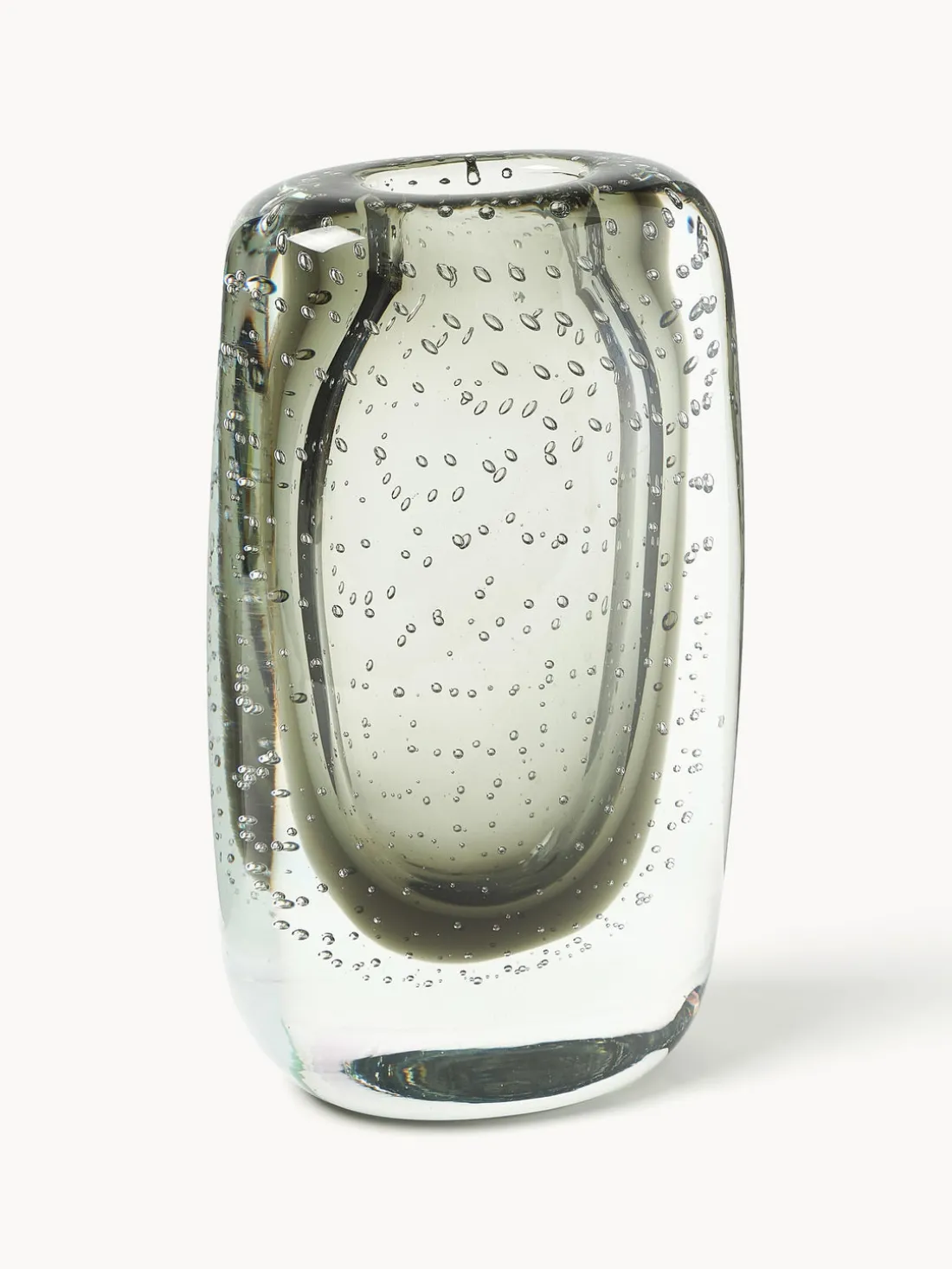 Jarrón soplado Amara, 20 cm