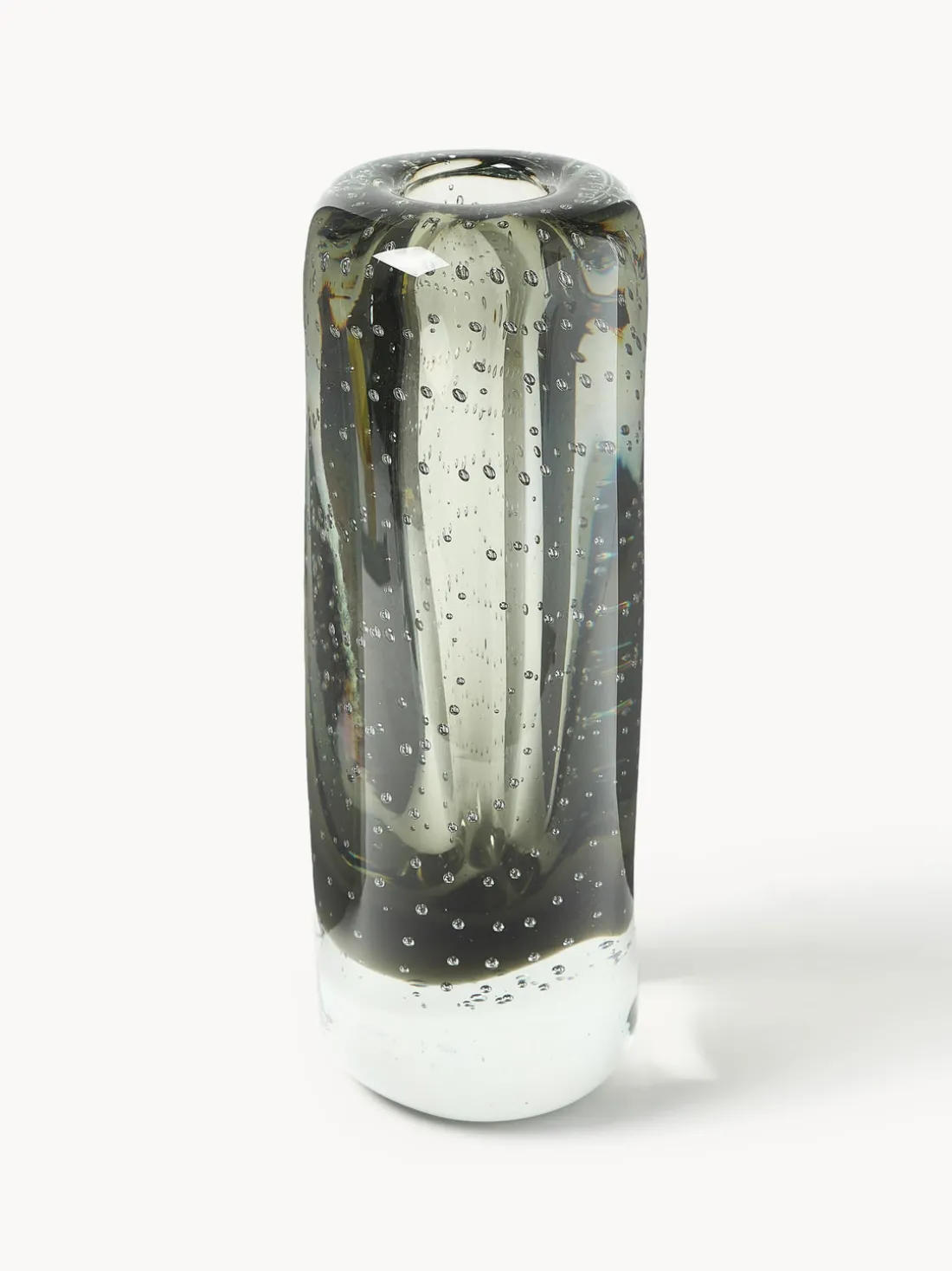 Jarrón soplado Amara, 20 cm