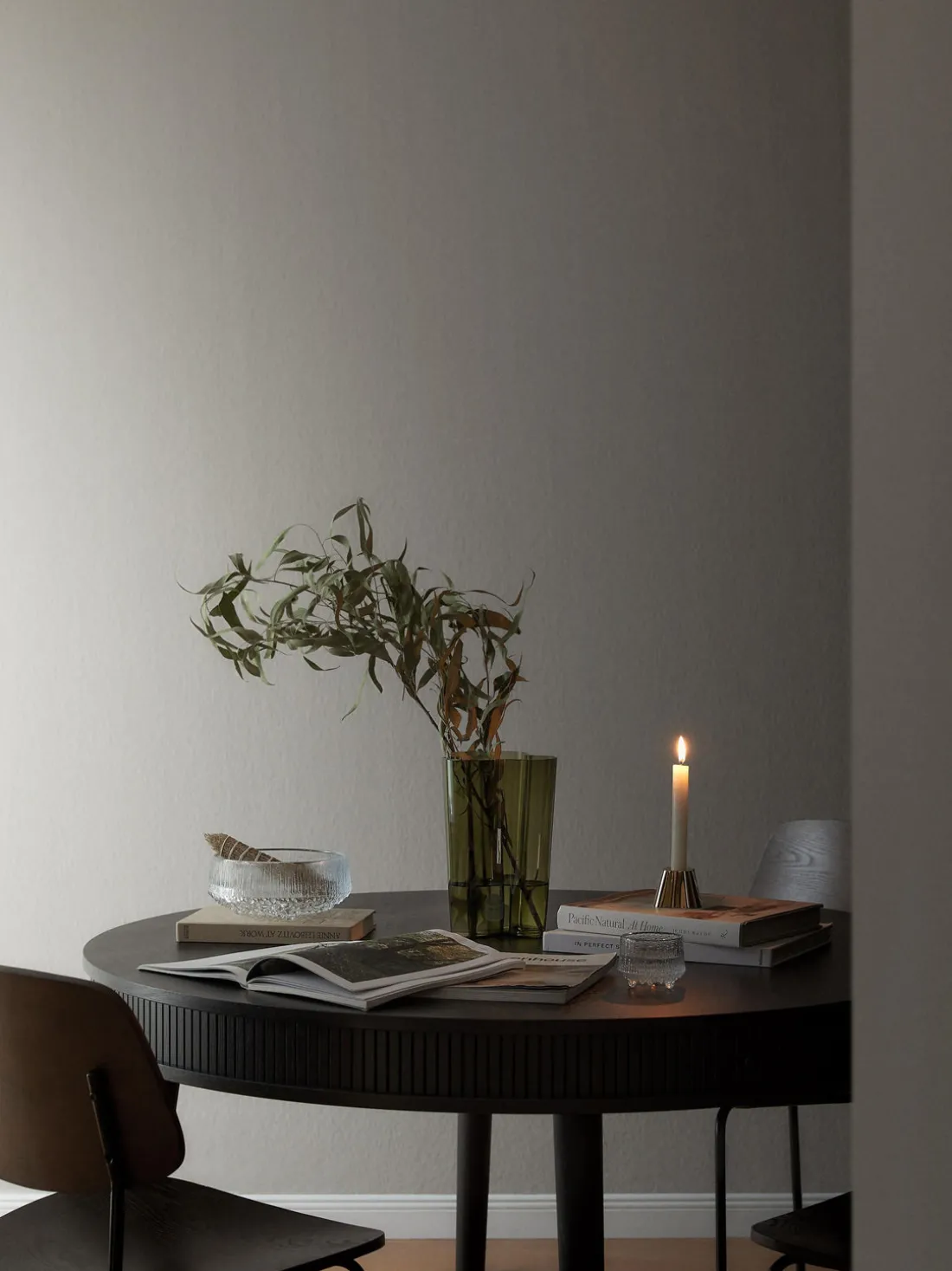 Jarrón soplado artesanalmente Alvar Aalto, 25 cm