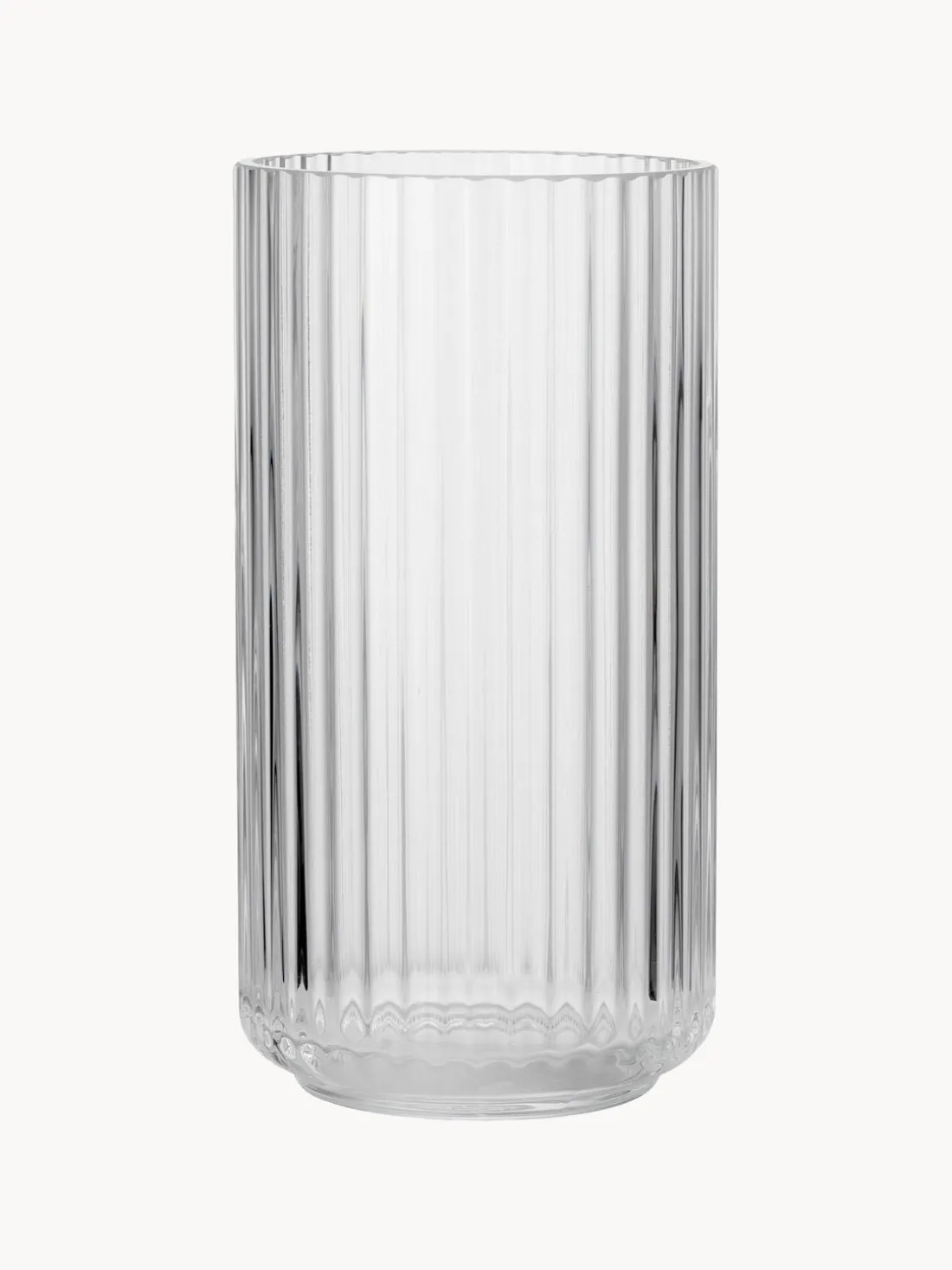 Jarrón soplado artesanalmente Lyngby, 21 cm