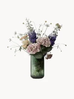 Jarrón soplado artesanalmente Lyngby, 25 cm