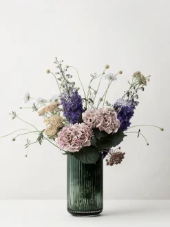 Jarrón soplado artesanalmente Lyngby, 25 cm