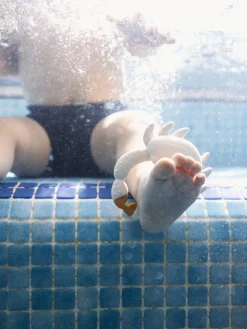 Juguete de baño artesanal Oli&Carol x Big Stuffed