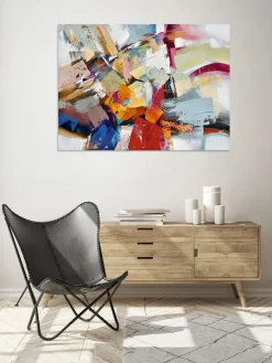 Lienzo pintado a mano Esplosione di Colore