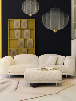 Lámpara de araña LED regulable Meshmatics