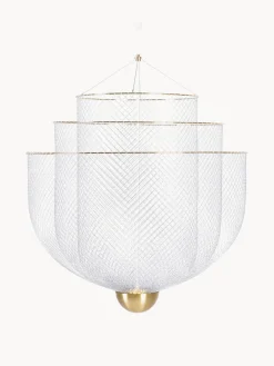 Lámpara de araña LED regulable Meshmatics