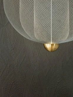 Lámpara de araña LED regulable Meshmatics