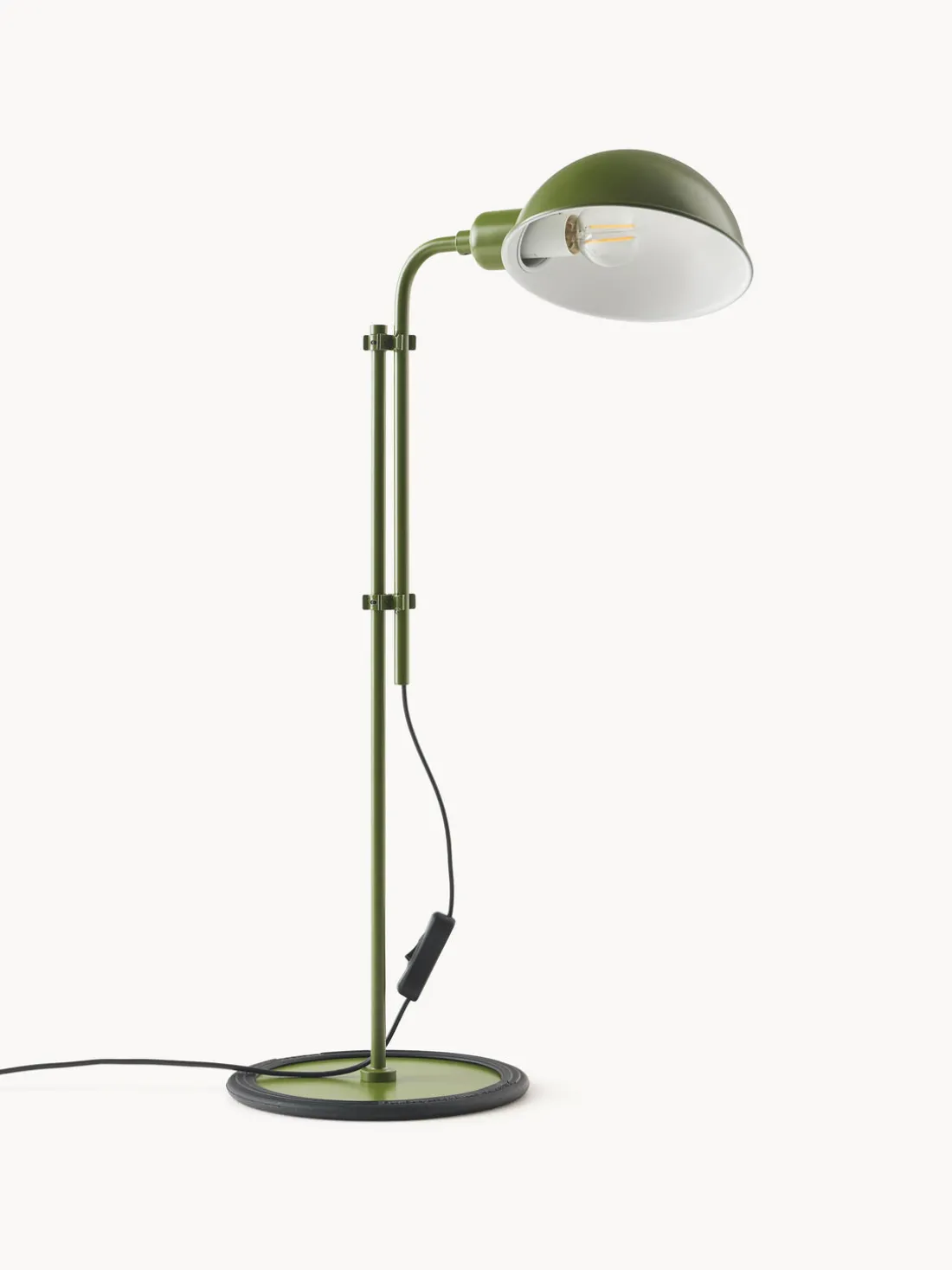 Lámpara de escritorio grande con pantalla ajustable Funiculí