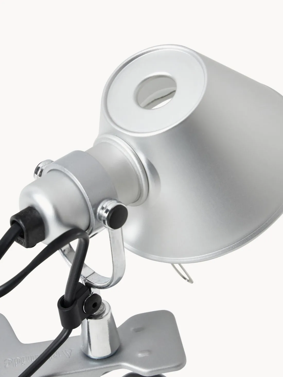 Lámpara de escritorio pequeña con pinza Tolomeo Micro Pinza