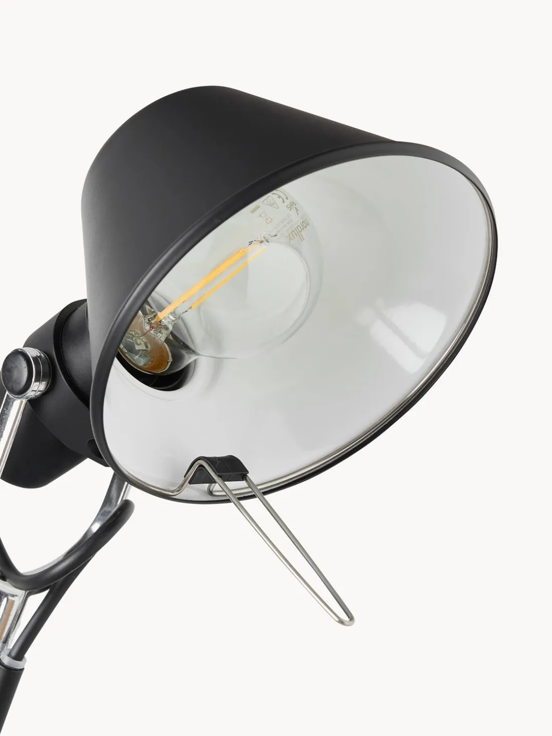 Lámpara de lectura artesanal Tolomeo Lettura