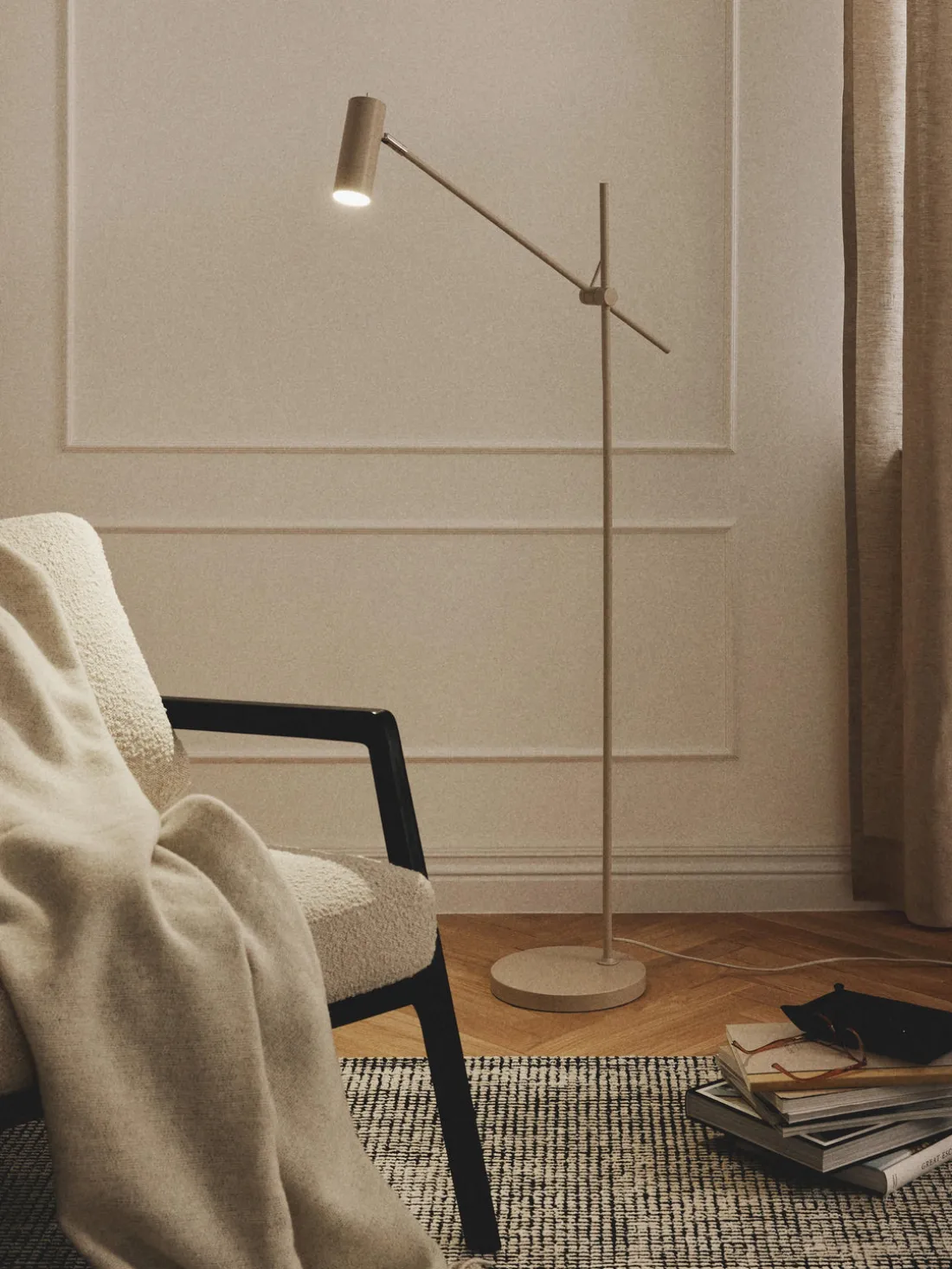 Lámpara de lectura Cassandra