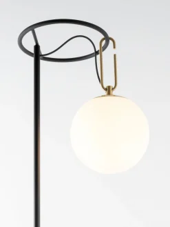 Lámpara de lectura grande soplada artesanalmente nh