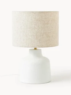 Lámpara de mesa artesanal de cemento Ike