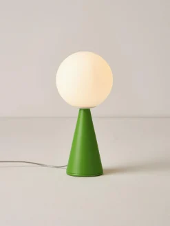 Lámpara de mesa artesanal pequeña Bilia