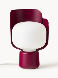 Lámpara de mesa artesanal pequeña Blom