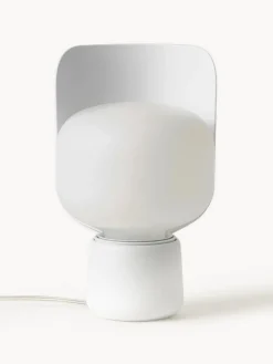 Lámpara de mesa artesanal pequeña Blom