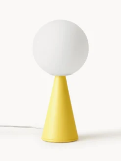 Lámpara de mesa artesanal pequeña Bilia Mini