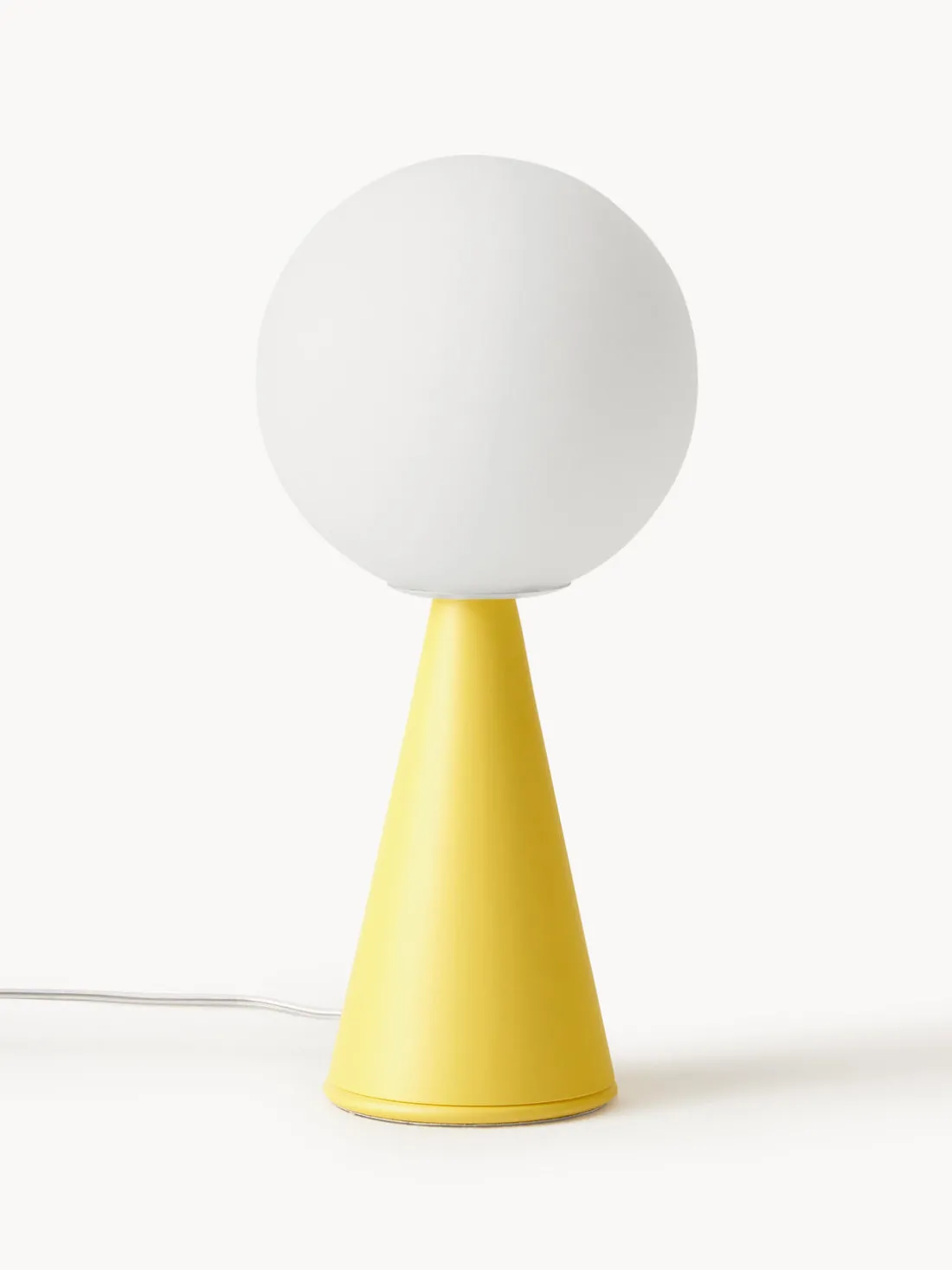 Lámpara de mesa artesanal pequeña Bilia Mini