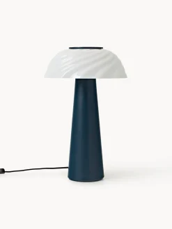 Lámpara de mesa artesanal Anya