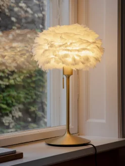 Lámpara de mesa artesanal grande Eos Mini