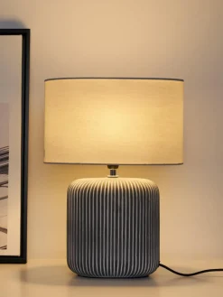 Lámpara de mesa de cerámica Pure Shine