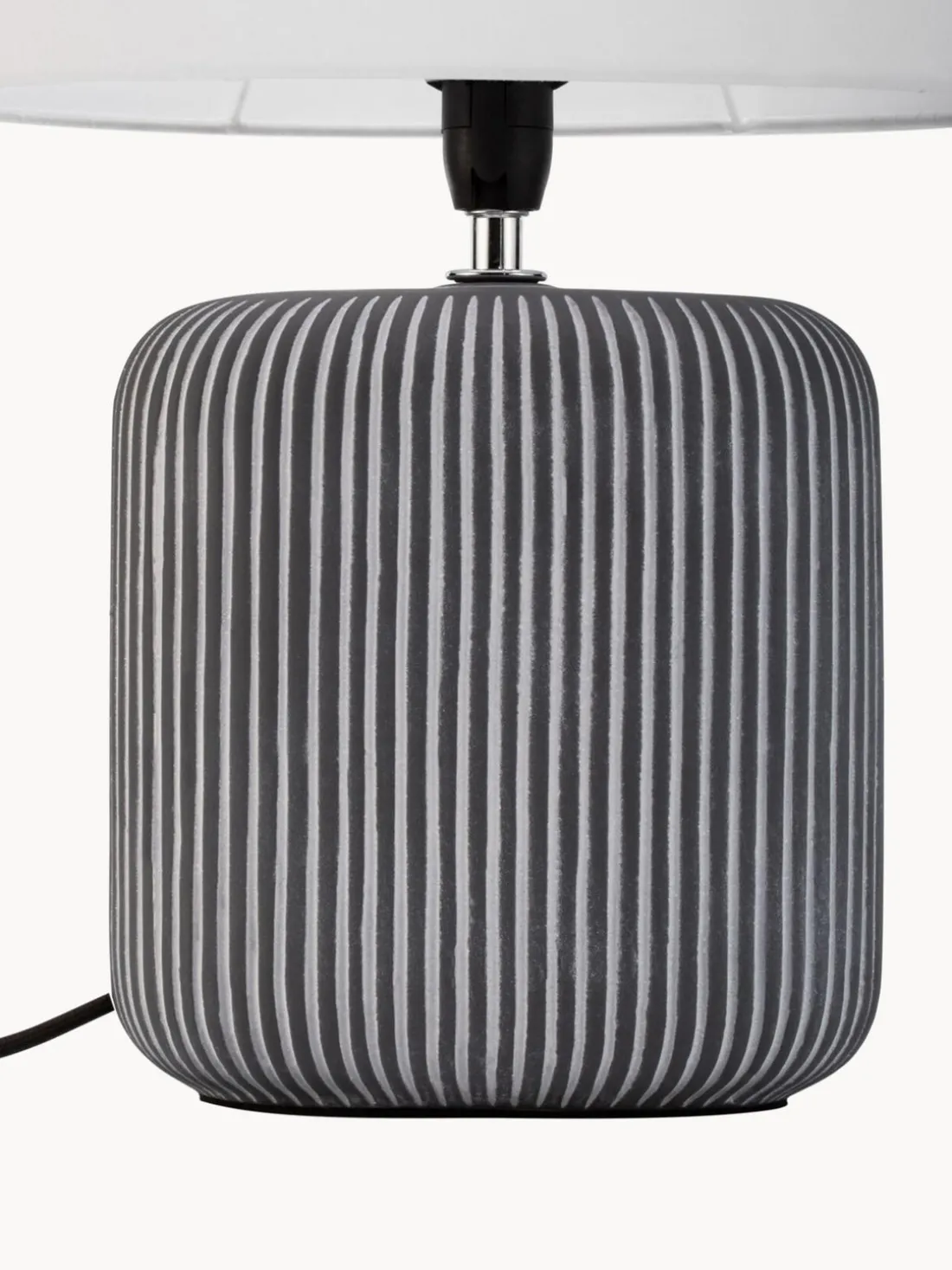 Lámpara de mesa de cerámica Pure Shine