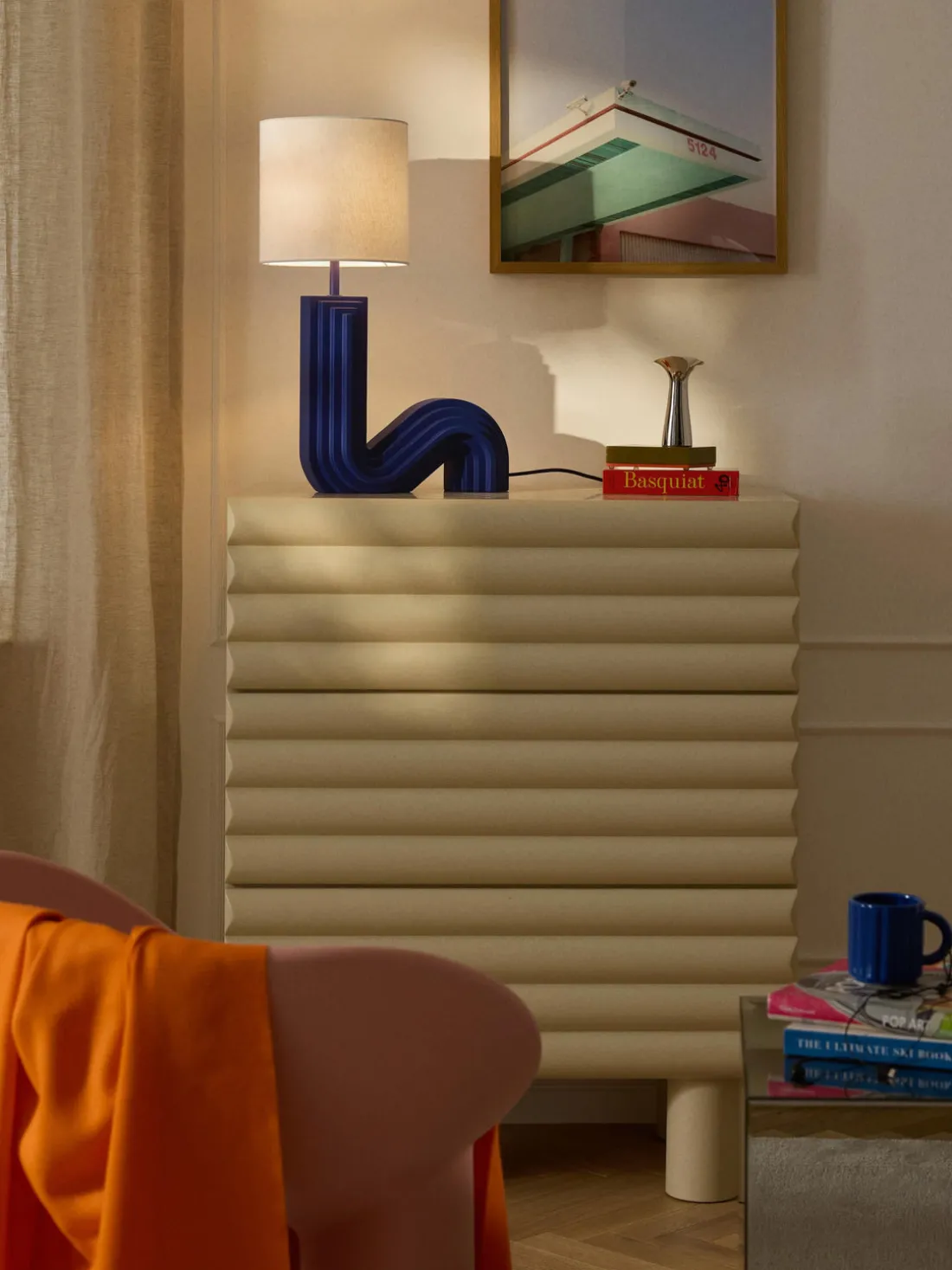 Lámpara de mesa de diseño Luomo